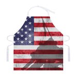 American Flag War Memorial Print Adjustable Apron