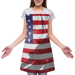 American Flag War Memorial Print Adjustable Apron