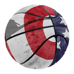 American Flag War Memorial Print Basketball