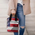 American Flag War Memorial Print Bible Tote Bag