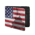 American Flag War Memorial Print Bifold Wallet