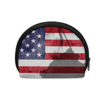American Flag War Memorial Print Coin Purse