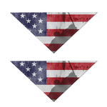 American Flag War Memorial Print Dog Bandana