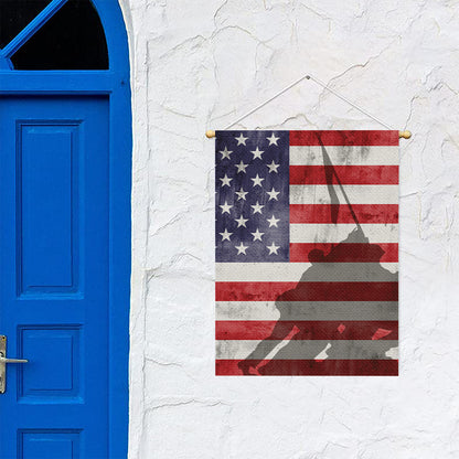 American Flag War Memorial Print Garden Flag