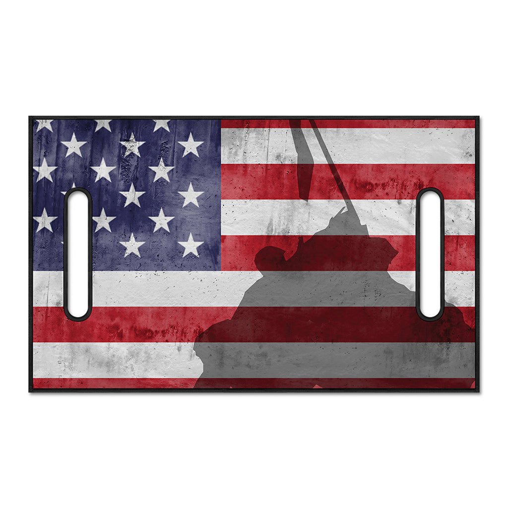 American Flag War Memorial Print Golf Cart Seat Cover