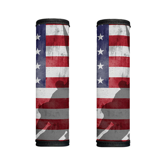 American Flag War Memorial Print Handle Covers