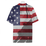 American Flag War Memorial Print Hawaiian Shirt