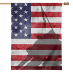 American Flag War Memorial Print House Flag