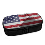 American Flag War Memorial Print Insulin Cooler Travel Case