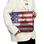 American Flag War Memorial Print Laptop Sleeve