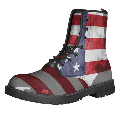 American Flag War Memorial Print Backpack