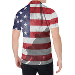 American Flag War Memorial Print Men's Shirt