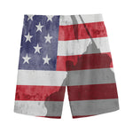 American Flag War Memorial Print Men's Sports Shorts