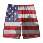 American Flag War Memorial Print Men's Swim Trunks