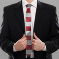 American Flag War Memorial Print Necktie