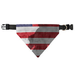 American Flag War Memorial Print Over The Collar Dog Bandana