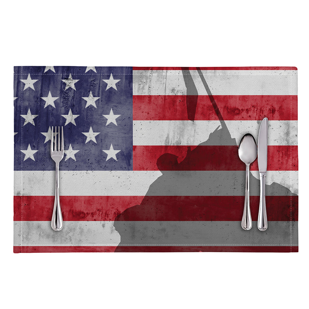 American Flag War Memorial Print Placemat