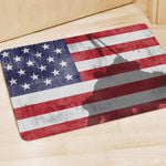 American Flag War Memorial Print Polyester Doormat