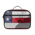American Flag War Memorial Print Portable Lunch Bag