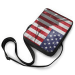 American Flag War Memorial Print Rectangular Crossbody Bag