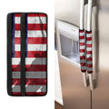 American Flag War Memorial Print Refrigerator Handle Covers