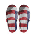 American Flag War Memorial Print Slippers