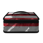 American Flag War Memorial Print Small Lunch Bag