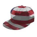 American Flag War Memorial Print Snapback Cap