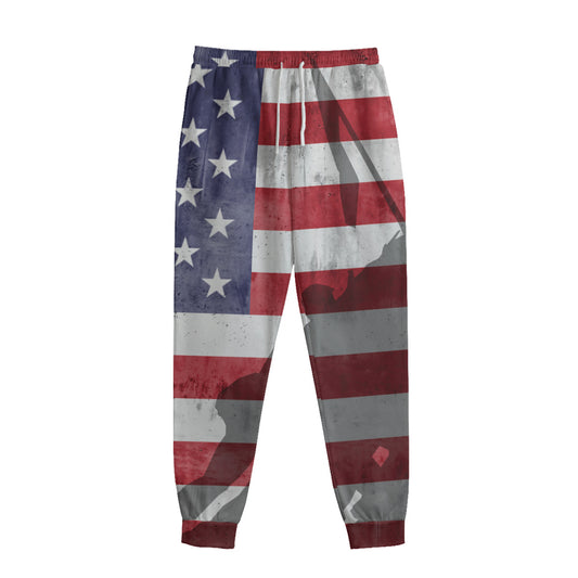American Flag War Memorial Print Sweatpants