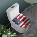 American Flag War Memorial Print Toilet Lid Cover