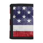American Flag War Memorial Print Trifold Wallet