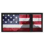 American Flag War Memorial Print Trifold Wallet