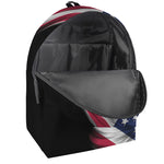 American Flag Wing Print Backpack