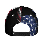 American Flag Wing Print Baseball Cap
