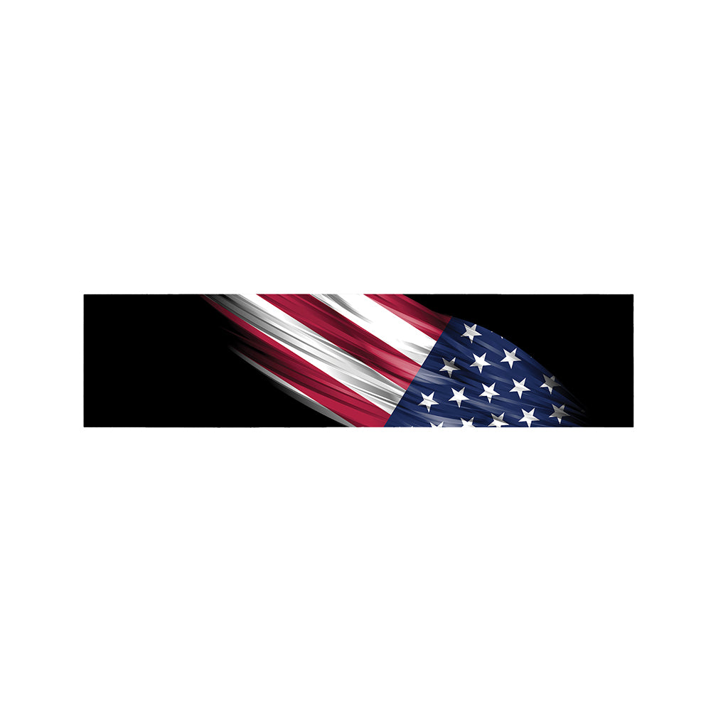 American Flag Wing Print Bed Runner
