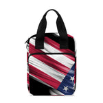 American Flag Wing Print Bible Tote Bag