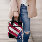 American Flag Wing Print Bible Tote Bag