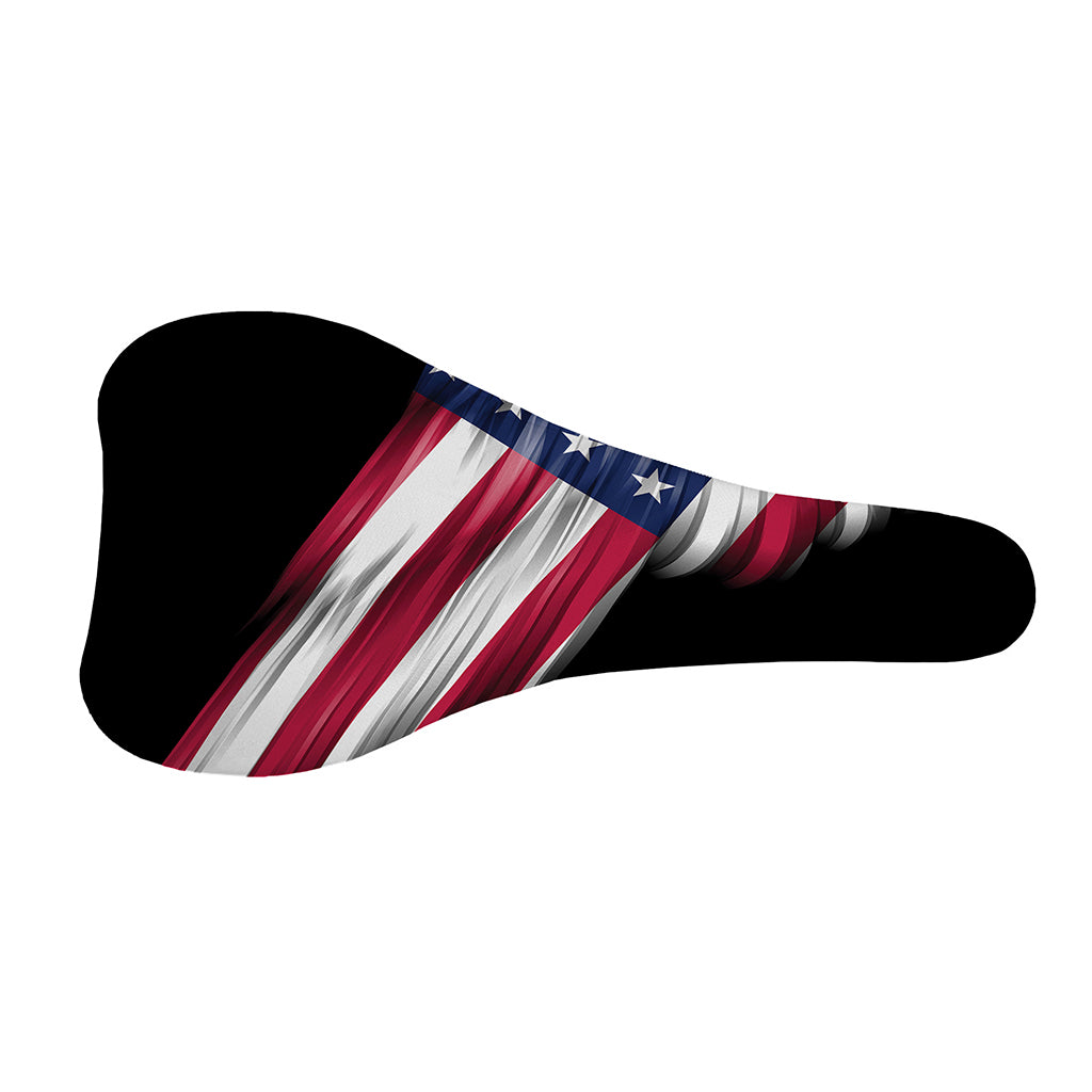 American Flag Wing Print Bicycle Seat Cover