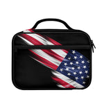 American Flag Wing Print Briefcase Bible Bag