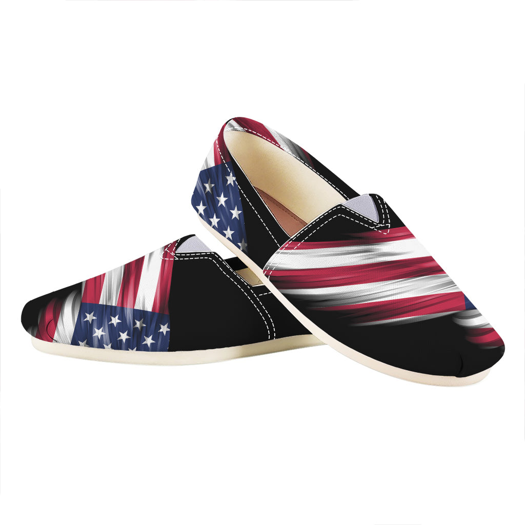 American Flag Wing Print Casual Shoes