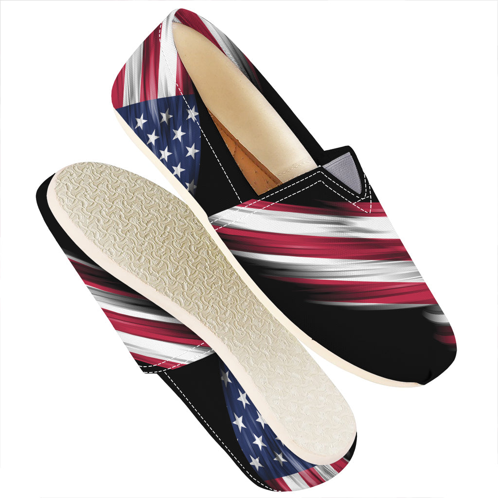 American Flag Wing Print Casual Shoes