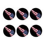 American Flag Wing Print Coaster Set