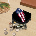 American Flag Wing Print Coin Purse