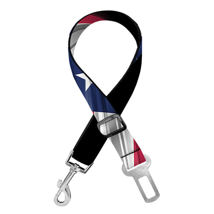 American Flag Wing Print Dog Seat Belt