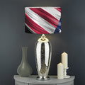American Flag Wing Print Drum Lamp Shade
