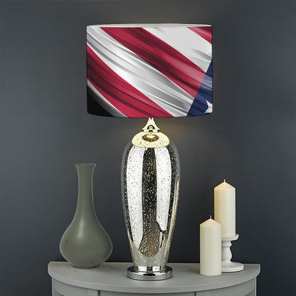 American Flag Wing Print Drum Lamp Shade