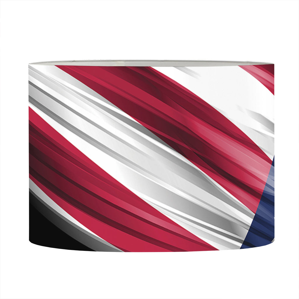 American Flag Wing Print Drum Lamp Shade