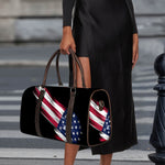American Flag Wing Print Duffle Bag