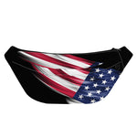American Flag Wing Print Fanny Pack