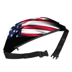 American Flag Wing Print Fanny Pack